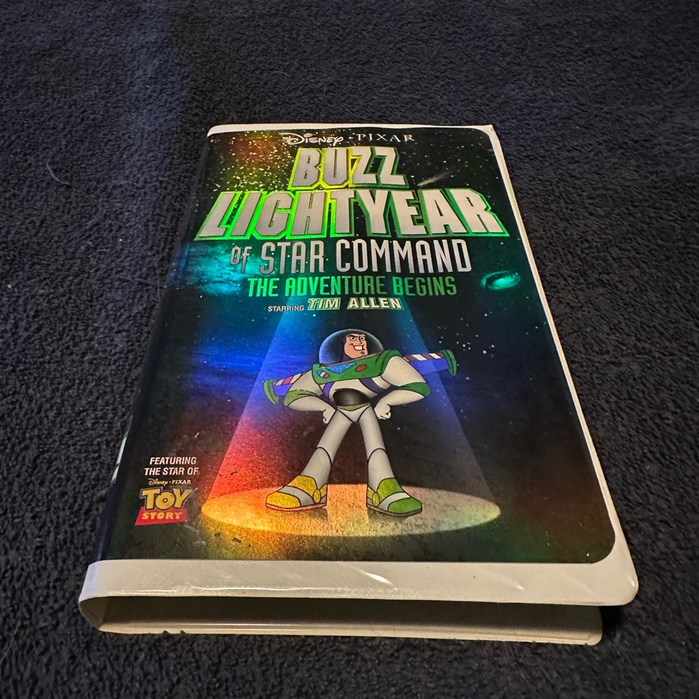 Buzz Lightyear of Star Command VHS